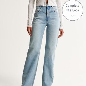 Abercrombie & Fitch The '90s Relaxed Curve Love